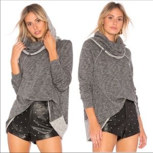 Free People Beach Cocoon Cowl neck long sleeve